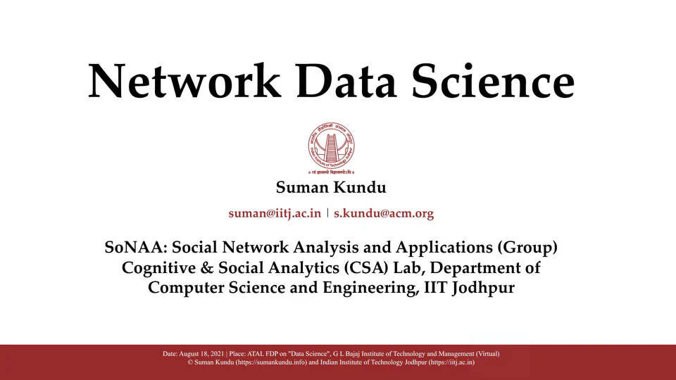 Network Data Science