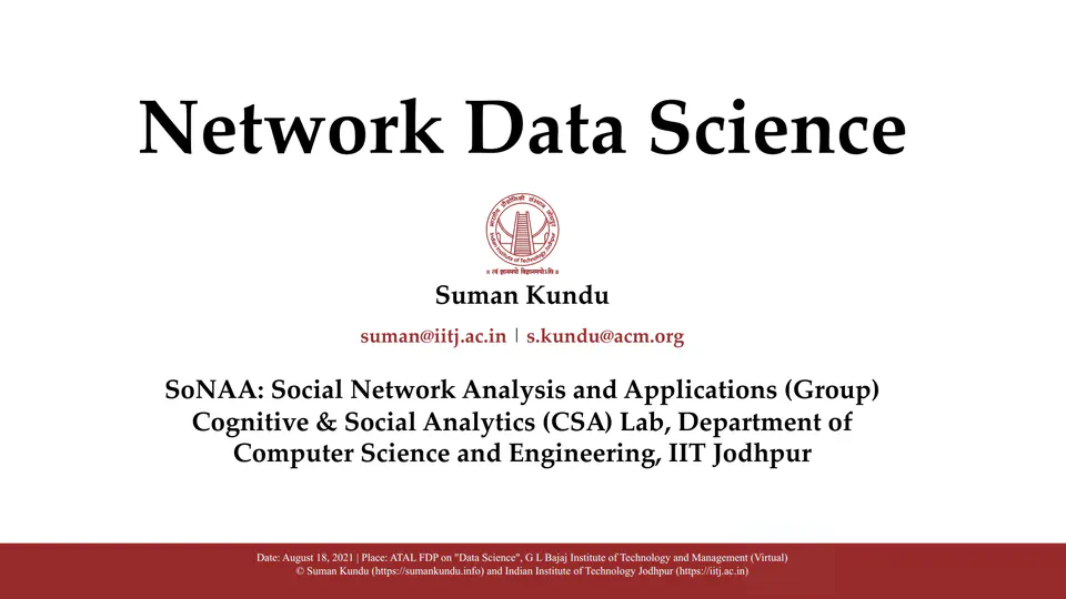 Network Data Science